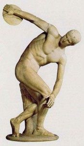 Fig 15 “Il discobolo”, Mirone (480-460 a.C.) 